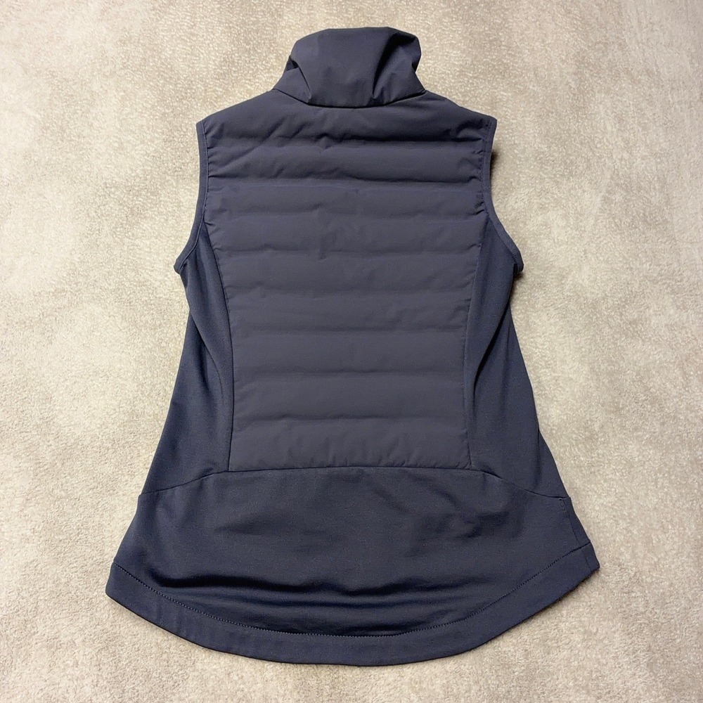 Eddie Bauer 650 Fill Down Puffer Vest Dusty Purple Full Zip 33489651 Womens XS - Picture 3 of 8